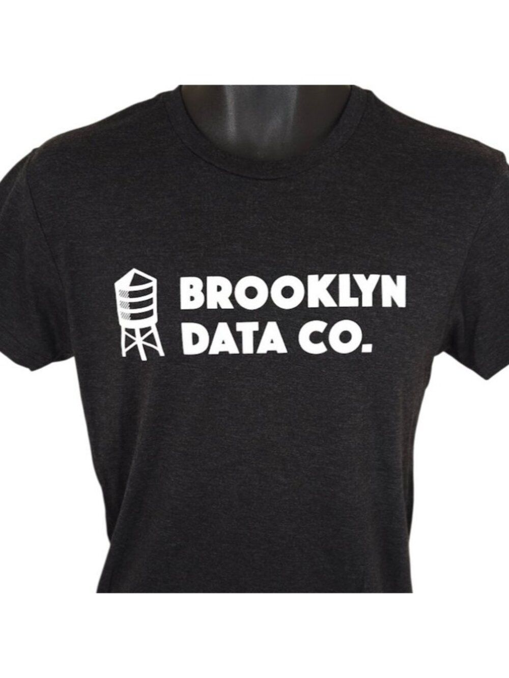 Brooklyn Data Co T Shirt Mens Size XS Black Water Tower